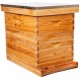 8-Frames Complete Beehive Kit, Wax Coated Bee Hive Includes Frames and Beeswax Coated Foundation Sheet (2 Layer)