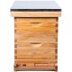 10-Frames Complete Beehive Kit, Wax Coated Bee Hive Includes Frames and Beeswax Coated Foundation Sheet (2 Layer)