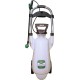 Scotts 190617 Lithium-ion Pump Zero Power Wheeled Cart Sprayer, 3 Gallon, 3-Gal, White