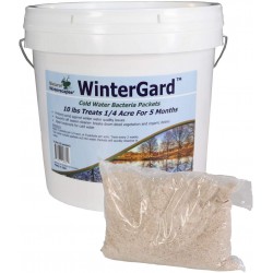 Natural Waterscapes WinterGard Cold Water Bacteria for Ponds | 10 lb Winter Pond Treatment