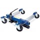 Eastwood Auto Moving Portable Wheel Dolly Hydraulic Foot Pump Hand Truck Heavy Duty Positioning Tire Lift 2 Piece Set