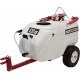 NorthStar Tow-Behind Trailer Boom Broadcast and Spot Sprayer - 31-Gallon Capacity, 2.2 GPM, 12 Volt DC