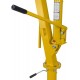 JEGS Swivel Lift Crane | 1,000 LBS Capacity | Mounts to Pick-Up Truck Bed With 8 3/4 “ Bolts | 34.5” to 50.5” Working Boom Range | Lifting Range 0” - 77” | 360 Degree Swivel