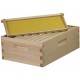 Amish Made in USA Complete 8 Frame Langstroth Bee Hive includes Frames and Foundations (2 Deep, 1 Medium)