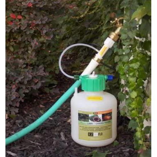 EZ-FLO 2020-HB 2 Gallon Low Pressure Hose Bib and Drip Connection Fertilizer Injector System (7.5 Liter)