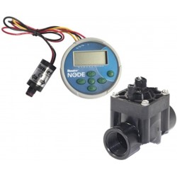 HUNTER Sprinkler NODE100VALVE Node Single Station Controller with DC Latching Solenoid and PGV-101G Valve