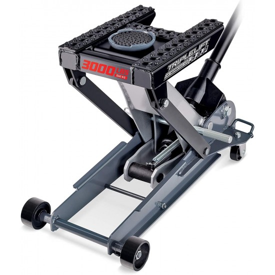 Powerbuilt - 3000Lb Triple Lift Garage Jack, (620622)