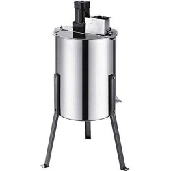 BestEquip 3 Frame Electric Extractor Stainless Steel Spinner Bee Honey Extraction Separator Beekeeping Equipment with Sta