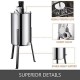 BestEquip 3 Frame Electric Extractor Stainless Steel Spinner Bee Honey Extraction Separator Beekeeping Equipment with Sta