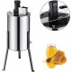 BestEquip 3 Frame Electric Extractor Stainless Steel Spinner Bee Honey Extraction Separator Beekeeping Equipment with Sta