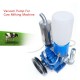 1440rpm Portable Electric Vacuum Pump Milk Machine Fit for Cow Goat Milking Milker Bucket Tank Barrel Fast Speed Milking 250L/min with Belt Pulley Milker