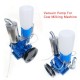 250L Electric Milking Machine, Portable Farm Cow Milking Machine 205L/min Vacuum Milking Machine Suitable for Farm