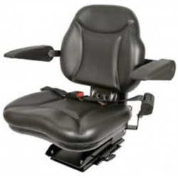 A & I Products Big Boy Suspension Tractor Seat - Black, Model Number BBS108BL