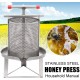 DYRABREST Bee Honey Press Extractor Stainless Steel Household Manual Honey Press Wax Press Beekeeping Tool Hand Crank Centrifuge Beekeeping Machine