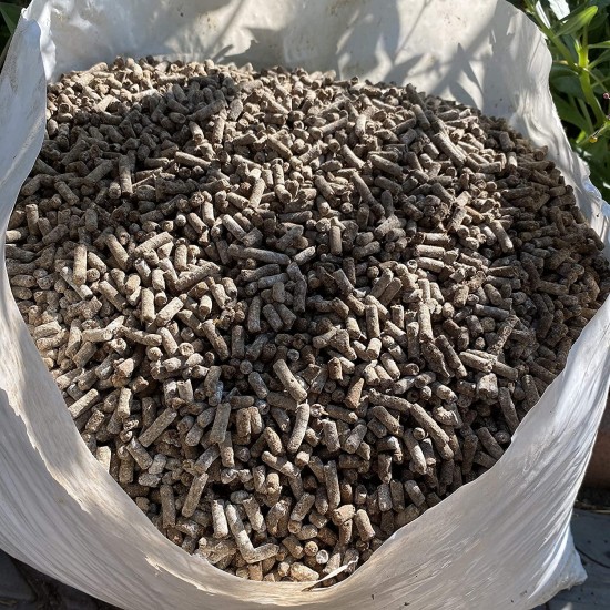 50 Lb. Dehydrated Chicken Manure Pellets, 100% Organic & OMRI-Listed, Vegetable & Fruit Natural Fertilizer