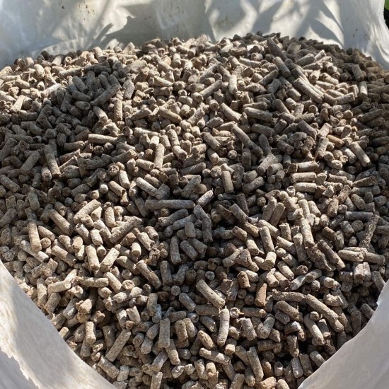 50 Lb. Dehydrated Chicken Manure Pellets, 100% Organic & OMRI-Listed, Vegetable & Fruit Natural Fertilizer