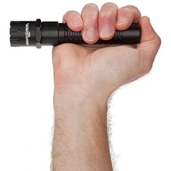 Nightstick TAC-560XL Xtreme Lumens Metal Multi-Function Tactical Flashlight-Rechargeable, 6.25-Inch, Black