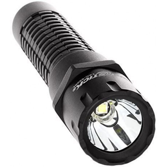 Nightstick TAC-560XL Xtreme Lumens Metal Multi-Function Tactical Flashlight-Rechargeable, 6.25-Inch, Black