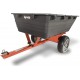 Agri-Fab Poly Tow Behind Dump Cart, 800 lb