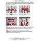 Cargo Door Lock CDL - Steel Cargo Door Lock - Truck Accessories & Storage - Maximum Security Door Lock - for Semi Trailer Trucks & Containers - Safety Red