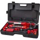 BIG RED T70401S Torin Portable Hydraulic Ram: Auto Body Frame Repair Kit with Blow Mold Carrying Storage Case, 4 Ton (8,000 lb) Capacity, Red