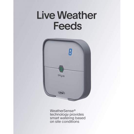 Orbit B-hyve 8-Zone Smart Indoor Sprinkler Controller