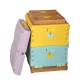 Plastic Insulated Bee Hive Set 2 Layer Langstroth Size Thermo Beehive Box bee House [No Frames Included]