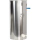 VIVO 2 Frame Stainless Steel Manual Crank Bee Honey Extractor, SS Honeycomb Spinner Drum BEE-V002C