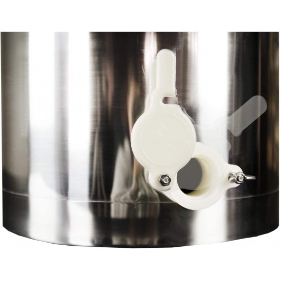 VIVO 2 Frame Stainless Steel Manual Crank Bee Honey Extractor, SS Honeycomb Spinner Drum BEE-V002C