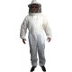 Bee Smart 800 -Ventilated Three Layers Mesh Beekeeping Suit with Removable hat/Veil - Size XX Large