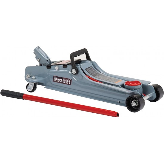 Pro-Lift F-767 Grey Low Profile Floor Jack - 2 Ton Capacity