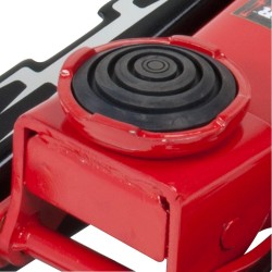 Blackhawk B6350 Black/Red Fast Lift Service Jack - 3.5 Ton Capacity