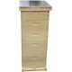 Happybuy H105 Bee Hive Langstroth Kit Without 5 10-Frame 1 Deep and 4 Medium Box Beehive Fra, Frame (8-Frame Available)