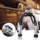 Tnfeeon Milking Cluster, 240CC Cow Milking Cluster Milk Cup Set Milking Machine Replacement Milk Claw Cluster