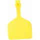 Z Tags 1000 Count 1-Piece Blank Feedlot Tags, Yellow