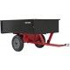 Craftsman CMX-GZ-BF-71-24355 Steel Tow Dump Cart, Black