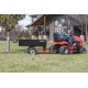 Craftsman CMX-GZ-BF-71-24355 Steel Tow Dump Cart, Black