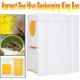 XIAOWANG Hive Case, Harvest Bee Hive Harvest Hive Pollination Beating King Box for Queen Breeding Tool Beekeeping Equipment Foam Bee