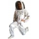 Oz Armour Beekeeping Suit Ventilated Super Cool Air Mesh with Fencing & Round Brim Hat (Medium)