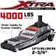 Powerbuilt 620479E Xtra Low Profile Floor Jack with Safety Bar - 2 Ton Load Capacity