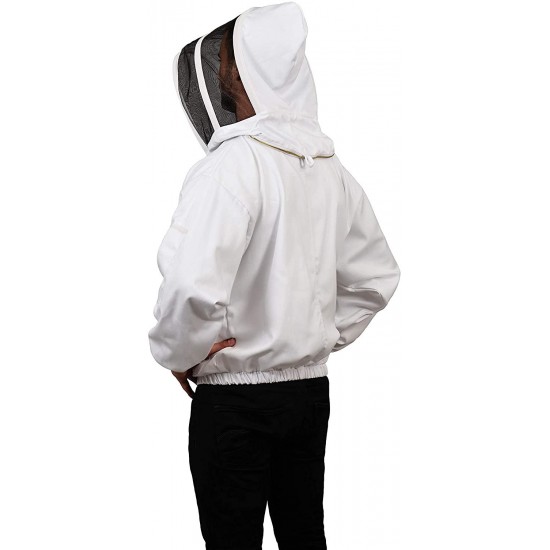 Humble Bee 311 Polycotton Beekeeping Jacket with Fencing Veil