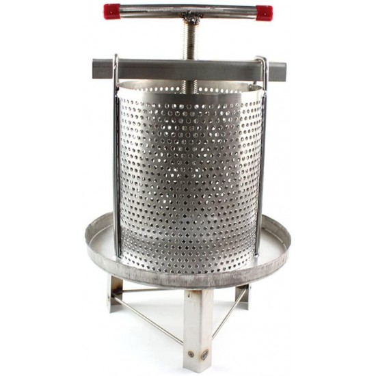 GDAE10 Manual Honey Press Wax Presser 304# 201# Stainless Steel Household Beekeepin for Beekeeping Agriculture Vertical Stripe