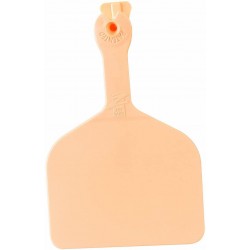 Z Tags 1000 Count 1-Piece Blank Feedlot Tags, Peach