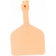 Z Tags 1000 Count 1-Piece Blank Feedlot Tags, Peach