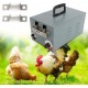 Gyheung 110V Auto Electric Debeaking Machine Chicken Chick Debeaker Cutting Equipment ，Quick Cutting Beak Machine Electric Chicken Poultry Debeaking Machine Farm 220-250W（USA Stock）