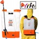 PetraTools 4 Gallon Battery Powered Backpack Sprayer – Extended Spray Time Long-Life Battery - New HD Wand Included, Wide Mouth Lid, Multiple Nozzles & Battery Included