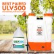 PetraTools 4 Gallon Battery Powered Backpack Sprayer – Extended Spray Time Long-Life Battery - New HD Wand Included, Wide Mouth Lid, Multiple Nozzles & Battery Included