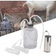 Electric Milking Machine Kit, 3L Household Electric Goat Sheep Cow Milking Machine High Configuration Minitype Milker Machine with Vacuum-Pulse Pump (100-240V)