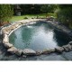 Deep Touch PRO Grade 45 mil 10 ft x 15 ft HDPE Pond Liner Pond Skins for Fish Pond, Garden Pond, Koi Ponds, Water Gardens and Fountains