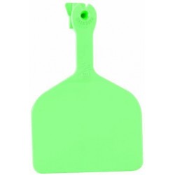 Z Tags 1000 Count 1-Piece Blank Feedlot Tags, Green